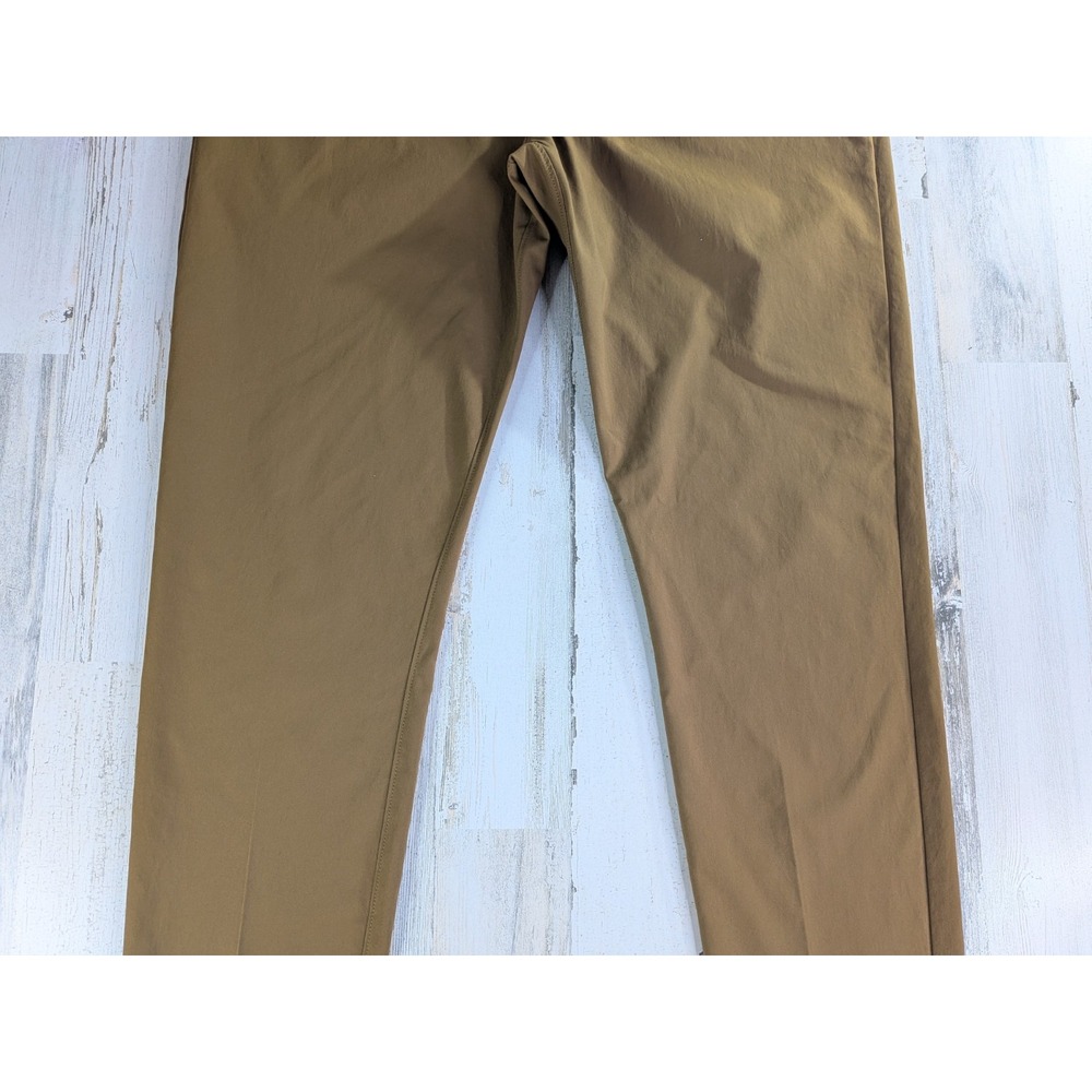 Public Rec Mens Dealmaker 5 Pocket Performance Chino Pants Brown Tan 40x33.5 - Picture 3 of 16
